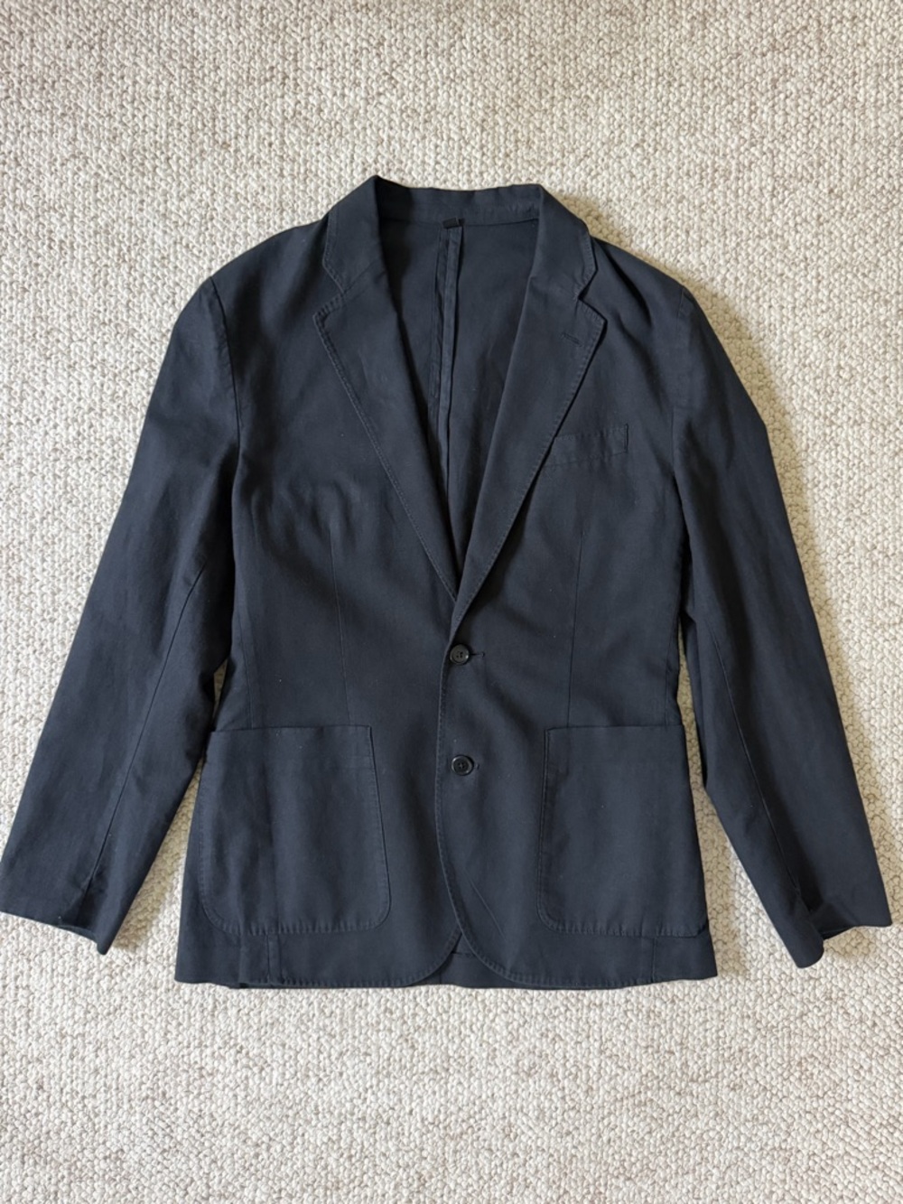J. Crew Men’s Ludlow Unstructured Blazer Black